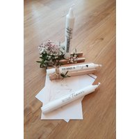 Trauerkerze/Erinnerungslicht/Beileidskerze von TueddelkramVonHerzen