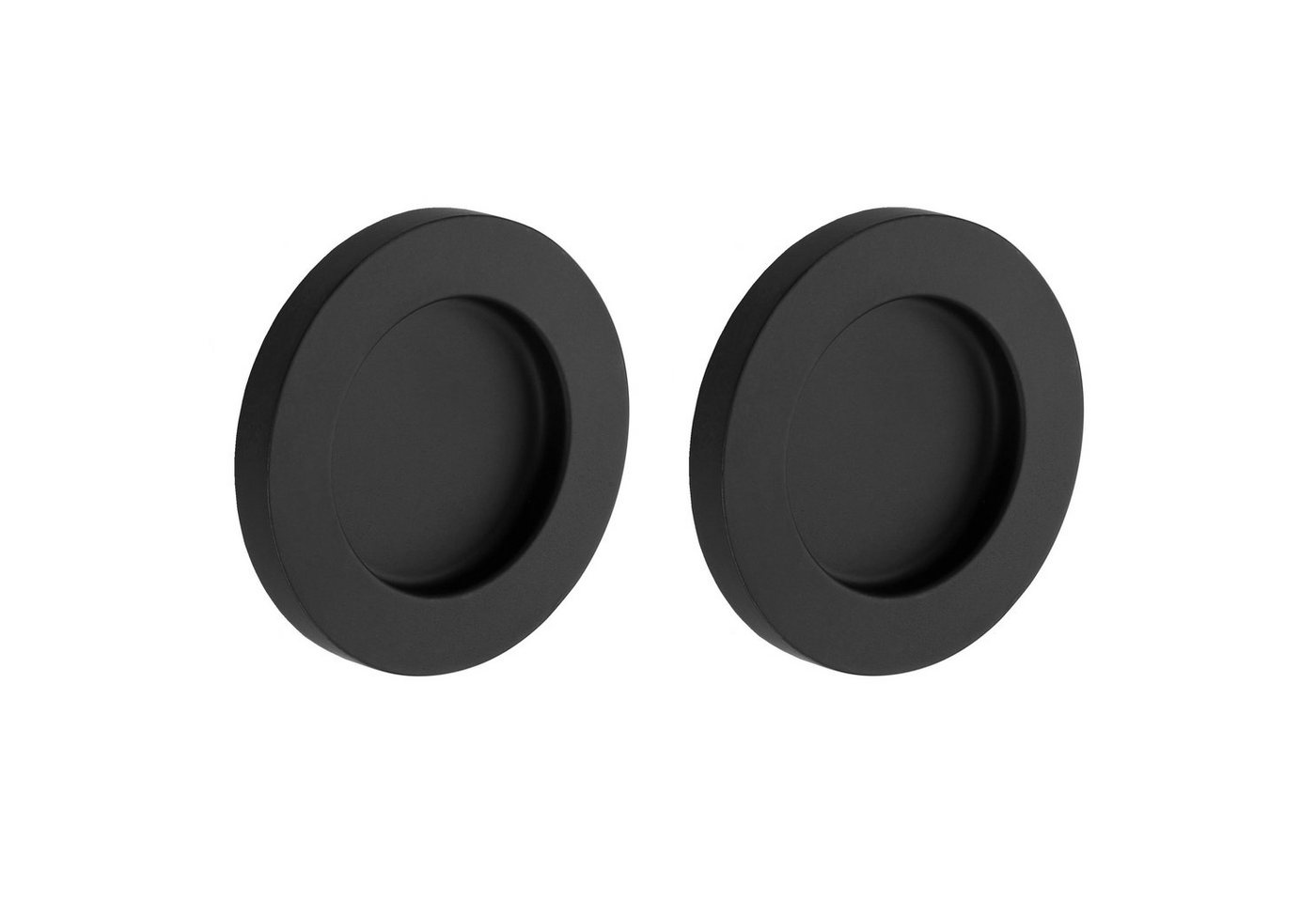 Türbeschläge24 Schiebetürmuschel zum Aufkleben, rund, 70 x 8 mm, Griffmuschel, Muschelgriff, 1 Paar Türbeschläge24 Schiebetürmuschel zum Aufkleben, rund, 70 x 8 mm, Griffmuschel, Muschelgriff, 1 Paar von Türbeschläge24