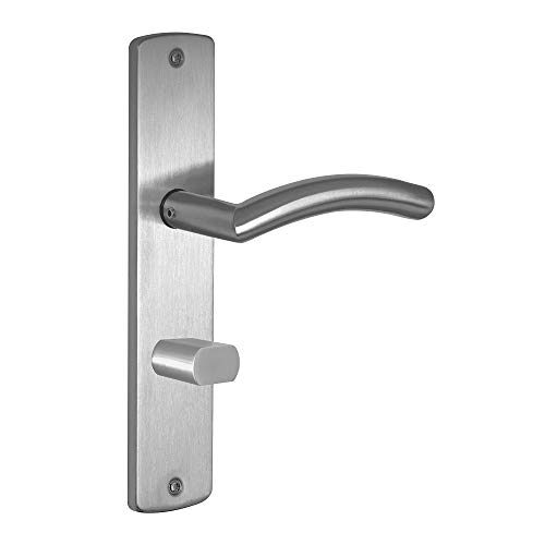 Türdrücker Türklinke Edelstahl Renovierungsschild extra Breit WC/Bad von Türdrücker