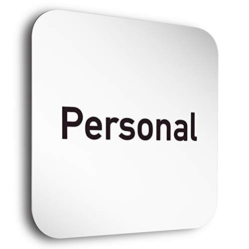 Kinekt3d Leitsysteme Schilder aus 1,5 mm Aluminium Vollmaterial • 150 x 150 mm • Besonderheit: unsichtbare 5 mm Abstandhalter verleihen dem Türschild einen exklusiven schwebe Effekt(Personal) Kinekt3d Leitsysteme Schilder aus 1,5 mm Aluminium Vollmaterial • 150 x 150 mm • Besonderheit: unsichtbare 5 mm Abstandhalter verleihen dem Türschild einen exklusiven schwebe Effekt(Personal) von Türschilder24