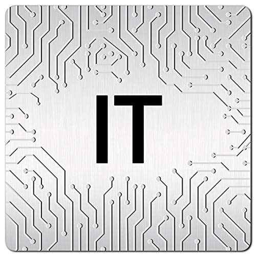 Türschilder24 XXL Schild - Türschild (B) • 125 x 125 x 1,5 mm • IT - EDV - Serverraum 002 • Aluminium Vollmaterial • 100% Made in Germany Türschilder24 XXL Schild - Türschild (B) • 125 x 125 x 1,5 mm • IT - EDV - Serverraum 002 • Aluminium Vollmaterial • 100% Made in Germany von Türschilder24