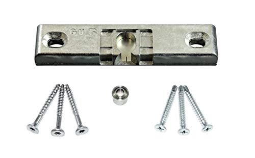 GU Türschnäpper/Balkontürschnäpper/Fensterschnäpper (auch als Reparatur für andere Hersteller geeignet) 6-32819 (6-32819-00-0-1 / K-17044-00-0-1) inclusive Rollzapfen & SN Montagematerial von Türschnäpper