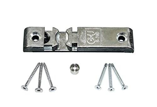 GU Universal Türschnäpper Balkontürschnäpper 8-740 mit Rollzapfen (auch als Reparatur für andere Hersteller geeignet) incl. SN Befestigungsmaterial von Türschnäpper