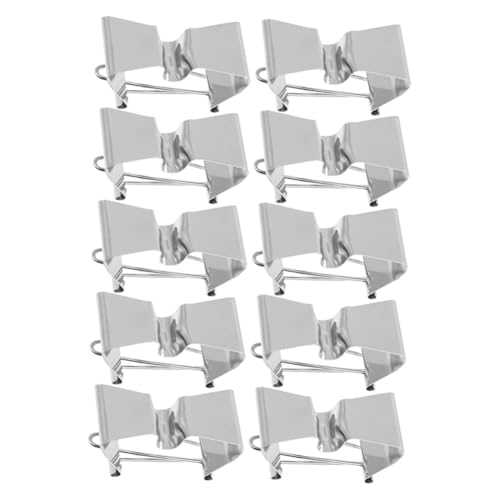 Tuesoa 10 Stück Leinwand-Clips, Ständer, Klemmen, Große Clips, Träger, Büro, Produktnummer, Leinwand mit Rahmen Tuesoa 10 Stück Leinwand-Clips, Ständer, Klemmen, Große Clips, Träger, Büro, Produktnummer, Leinwand mit Rahmen von Tuesoa