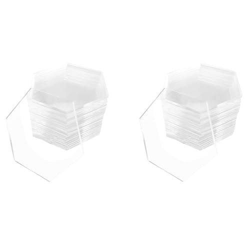 Tuesoa 100 Stück Transparente Acryl-Tischkarten mit Sockel, Sitzkarten für Hochzeiten, Namensschilder für Gäste, Einladungen, Partys, DIY-Dekoration Tuesoa 100 Stück Transparente Acryl-Tischkarten mit Sockel, Sitzkarten für Hochzeiten, Namensschilder für Gäste, Einladungen, Partys, DIY-Dekoration von Tuesoa