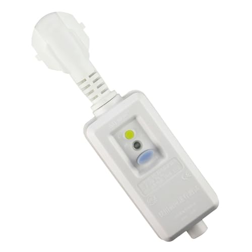 Tuesoa 16 A, 220 V, 240 V, EU-Stecker, GFCI-, RCD, Leckageschutz, Steckdosenadapter, Leistungsschalter, Ausschalter Tuesoa 16 A, 220 V, 240 V, EU-Stecker, GFCI-, RCD, Leckageschutz, Steckdosenadapter, Leistungsschalter, Ausschalter von Tuesoa