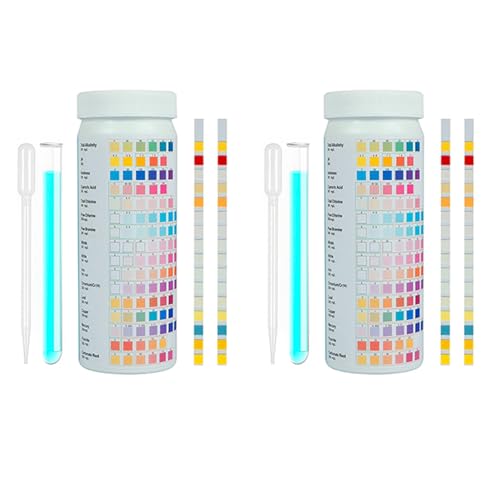 Tuesoa 16-in-1-Premium-Trinkwasser-Testkit, für Trinkwasser, 200 Streifen, Genaue Wasserteststreifen, für HäRte-PH-Blei Tuesoa 16-in-1-Premium-Trinkwasser-Testkit, für Trinkwasser, 200 Streifen, Genaue Wasserteststreifen, für HäRte-PH-Blei von Tuesoa