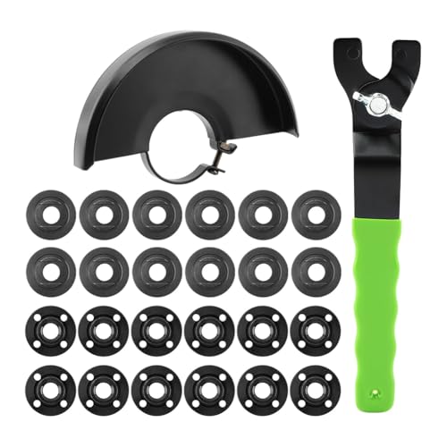 Tuesoa 26-Teiliges Winkelschleifer-Schraubenschlüssel-Set, Verstellbarer Winkelschleifer-Schraubenschlüssel, Ersatzteile für Winkelschleifer von Tuesoa