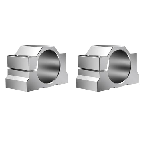 Tuesoa 2Stück 65-mm-CNC-Spindelmotor-Klemmhalterung, Spindelmotor-Montagehalterung mit 4-Teiliger Schraube, zum Gravieren Von CNC-Fräsern Tuesoa 2Stück 65-mm-CNC-Spindelmotor-Klemmhalterung, Spindelmotor-Montagehalterung mit 4-Teiliger Schraube, zum Gravieren Von CNC-Fräsern von Tuesoa