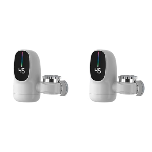 Tuesoa 2X 3000 W Elektrischer -Warmwasserbereiter, Wasserhahn, Digitalanzeige, Heizung, Wasserhahn, Warmwasserbereiter für Badezimmer, Wasserhahn, EU-Stecker Tuesoa 2X 3000 W Elektrischer -Warmwasserbereiter, Wasserhahn, Digitalanzeige, Heizung, Wasserhahn, Warmwasserbereiter für Badezimmer, Wasserhahn, EU-Stecker von Tuesoa