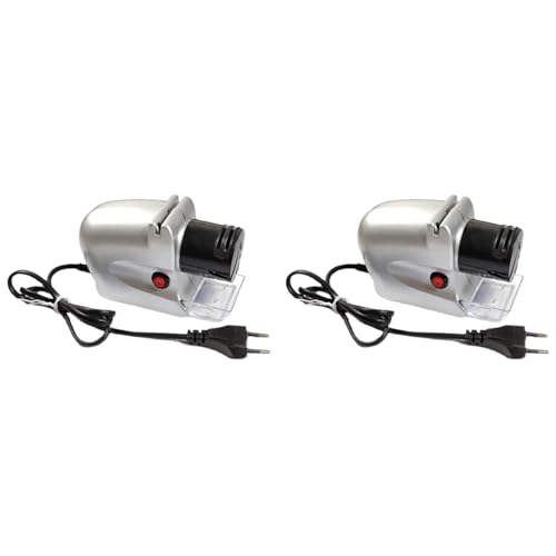 Tuesoa 2X Elektrischer MesserschäRfer, Automatisch Motorisiert, SchäRfwerkzeug, Professionelles MesserschäRfen mit Mehreren Funktionen. EU-Stecker Tuesoa 2X Elektrischer MesserschäRfer, Automatisch Motorisiert, SchäRfwerkzeug, Professionelles MesserschäRfen mit Mehreren Funktionen. EU-Stecker von Tuesoa
