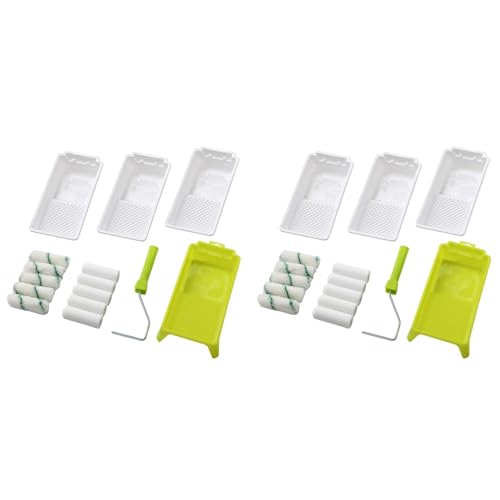 Tuesoa 2X Farbwannen-Set, 4-Farbrollerwannen-Einlage, Farbwanne, Farbwannen-Einlagen, Einweg, 6 Stück, Farbwannen-Einlagen Tuesoa 2X Farbwannen-Set, 4-Farbrollerwannen-Einlage, Farbwanne, Farbwannen-Einlagen, Einweg, 6 Stück, Farbwannen-Einlagen von Tuesoa