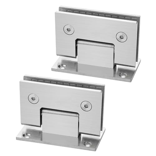 Tuesoa 2X Glastürscharniere für Duschen, 90 Grad, Badezimmer-Torklemme, Duschraum-Zubehör für 8-12 mm Glastüren Tuesoa 2X Glastürscharniere für Duschen, 90 Grad, Badezimmer-Torklemme, Duschraum-Zubehör für 8-12 mm Glastüren von Tuesoa