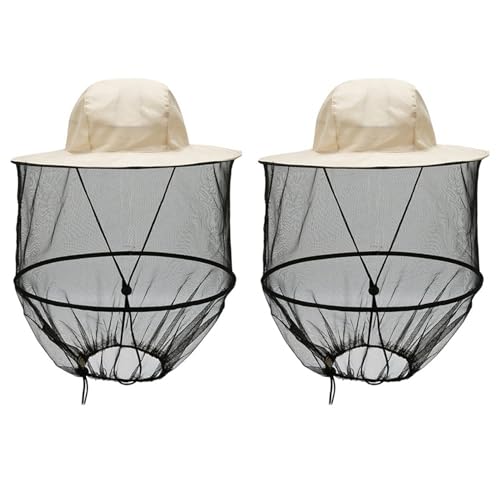 Tuesoa 2X Imker-Schleierhut für Imker, Catcher, Werkzeugsicherer Fischerhut, Sonnenschutz, Angelhut für Den Außenbereich Tuesoa 2X Imker-Schleierhut für Imker, Catcher, Werkzeugsicherer Fischerhut, Sonnenschutz, Angelhut für Den Außenbereich von Tuesoa