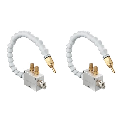 Tuesoa 2X -Kühlschmiermittel-Sprühsystem CNCDrehmaschine Fräsbohrer Graviermaschine für 8-mm-Rohrkühlung Ohne Magnet Tuesoa 2X -Kühlschmiermittel-Sprühsystem CNCDrehmaschine Fräsbohrer Graviermaschine für 8-mm-Rohrkühlung Ohne Magnet von Tuesoa