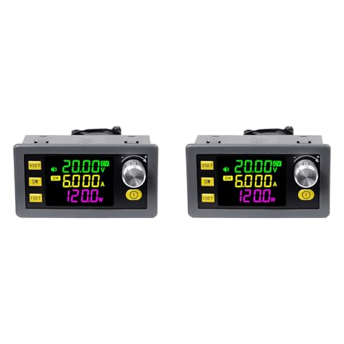Tuesoa 2X Neues SK120 CNC Buck-Boost DC Einstellbares Netzteil mit Konstanter Spannung und Konstantem Strom Solarlademodul Tuesoa 2X Neues SK120 CNC Buck-Boost DC Einstellbares Netzteil mit Konstanter Spannung und Konstantem Strom Solarlademodul von Tuesoa