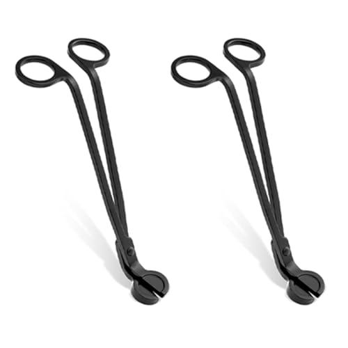 Tuesoa 2X Premium Kerzen Docht Trimmer - Robuster Docht Aus Rostfreier Stahl für Kerzen - SchöNe Geschenke für Kerzen Liebhaber Tuesoa 2X Premium Kerzen Docht Trimmer - Robuster Docht Aus Rostfreier Stahl für Kerzen - SchöNe Geschenke für Kerzen Liebhaber von Tuesoa