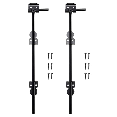 Tuesoa 2X Robuster Torriegel, Tragbarer Stockriegel, Türriegel, Türstopper, Hardware für Einzelne Offene Türen, Tore, Holzzäune Tuesoa 2X Robuster Torriegel, Tragbarer Stockriegel, Türriegel, Türstopper, Hardware für Einzelne Offene Türen, Tore, Holzzäune von Tuesoa