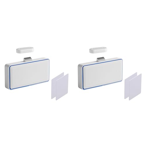 Tuesoa 2X Verstecktes Schrankschloss, Intelligentes NFC-RFID-Elektronik-DIY-Kindersicherungsschloss für Schrankschubladen-Schränke von Tuesoa