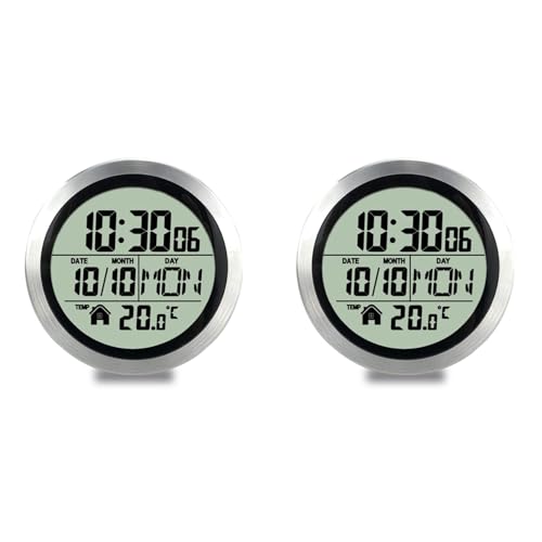 Tuesoa 2X wasserdichte Digitale Duschuhr, Badezimmer-Timer-Uhr, Digitale Küchen-Wanduhr, Uhr mit Saugnapf Ohne Stanzen Tuesoa 2X wasserdichte Digitale Duschuhr, Badezimmer-Timer-Uhr, Digitale Küchen-Wanduhr, Uhr mit Saugnapf Ohne Stanzen von Tuesoa
