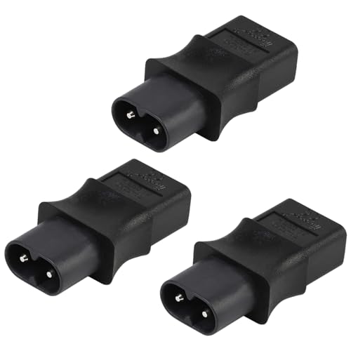 Tuesoa 3X 2 Poliger Iec 320 C8 Stecker auf Iec 320 C9 Buchse, Strom Adapter 6a / 250 V Eu, Industrieller Strom Tuesoa 3X 2 Poliger Iec 320 C8 Stecker auf Iec 320 C9 Buchse, Strom Adapter 6a / 250 V Eu, Industrieller Strom von Tuesoa