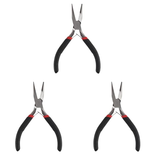 Tuesoa 3X Handy DIY Werkzeug Nadel Nase Keine Zaehne Schwarz von Tuesoa