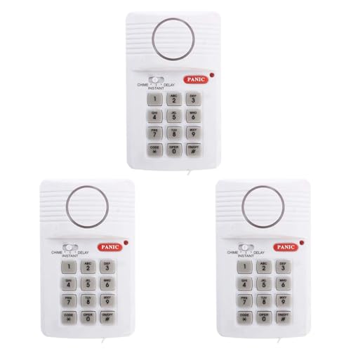Tuesoa 3X Laute Drahtlose TüR Alarm Sicherheits Pin Panik Tastatur für Haus BüRo Garage Shed Tuesoa 3X Laute Drahtlose TüR Alarm Sicherheits Pin Panik Tastatur für Haus BüRo Garage Shed von Tuesoa