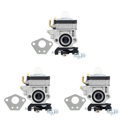 Tuesoa 3X Vergaser Passend für Rasenmäher TL23 TL26 TU26 Vergaser MP11 34 36F Vergaser von Tuesoa