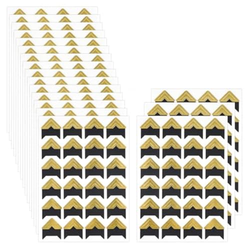 Tuesoa 432 Stück Fotoecken Selbstklebend, Säurefreie Bilderecken für Scrapbooking, Fotoecken für DIY Scrapbooking B Tuesoa 432 Stück Fotoecken Selbstklebend, Säurefreie Bilderecken für Scrapbooking, Fotoecken für DIY Scrapbooking B von Tuesoa