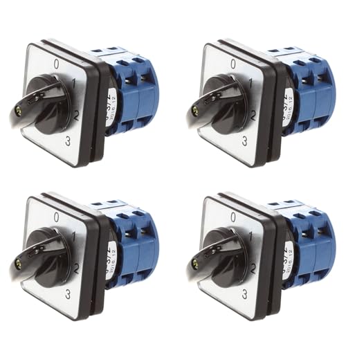 Tuesoa 4X 660V 20A 6 Klemmen 4 Positionen Rotary Cam Umschalter Tuesoa 4X 660V 20A 6 Klemmen 4 Positionen Rotary Cam Umschalter von Tuesoa