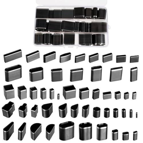 Tuesoa 52-Förmiges Lochwerkzeug für Leder, Mehrere Formen, Lederstanzset, Hohlstanzset für Handgefertigtes DIY-Bastelwerkzeug Tuesoa 52-Förmiges Lochwerkzeug für Leder, Mehrere Formen, Lederstanzset, Hohlstanzset für Handgefertigtes DIY-Bastelwerkzeug von Tuesoa