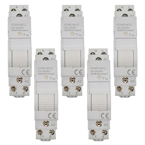 Tuesoa 5X Tuya Smart Life ZigBee Leistungsschalter DIN-Schiene 1P Einpoliger Trockenkontakt Zeitrelais App Fernbedienung Smart Timer Tuesoa 5X Tuya Smart Life ZigBee Leistungsschalter DIN-Schiene 1P Einpoliger Trockenkontakt Zeitrelais App Fernbedienung Smart Timer von Tuesoa