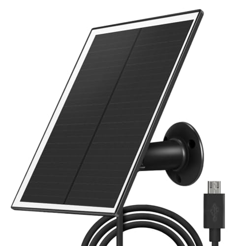 Tuesoa 6W 5V Solarkopf USB Wasserdicht Low Power Sicherheitsüberwachung Ladeplatine Photovoltaik-Panel, Schwarz-A Tuesoa 6W 5V Solarkopf USB Wasserdicht Low Power Sicherheitsüberwachung Ladeplatine Photovoltaik-Panel, Schwarz-A von Tuesoa