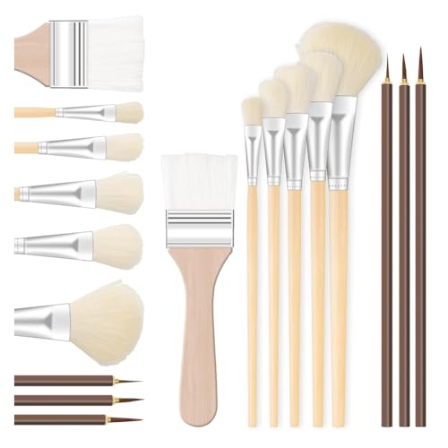 Tuesoa 9-Teiliges Acryl-Pinsel-Set, Pinsel für Acrylfarben mit Detaillierten Umrissen der Pinsel Tuesoa 9-Teiliges Acryl-Pinsel-Set, Pinsel für Acrylfarben mit Detaillierten Umrissen der Pinsel von Tuesoa