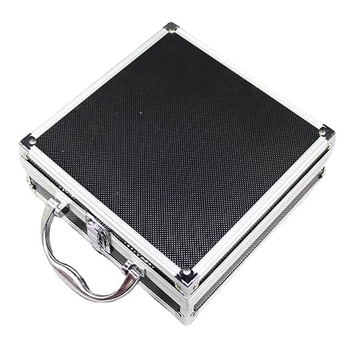 Tuesoa Aluminiumlegierung Werkzeugkastenzubehör Aufbewahrungsbox Praktischer Aluminiumkoffer Kleiner Werkzeugkasten Aufbewahrungsbox Einfache Handhabung Einfach zu Lagern von Tuesoa