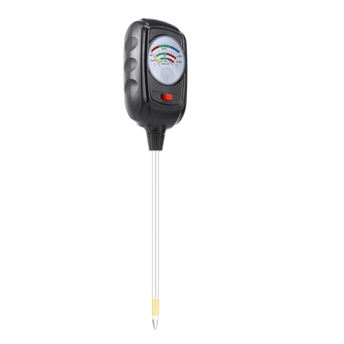 Tuesoa -Bodentest-Set, Bodenfeuchtigkeitsmessgerät/Boden-PH-Messgerät/Bodentester für Fruchtbarkeit, Bodenhygrometer für Garten, Pflanzen, Bauernhof Tuesoa -Bodentest-Set, Bodenfeuchtigkeitsmessgerät/Boden-PH-Messgerät/Bodentester für Fruchtbarkeit, Bodenhygrometer für Garten, Pflanzen, Bauernhof von Tuesoa
