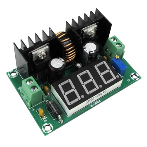 Tuesoa DC DC Step-Down-/24 V auf 12 V/12 V auf 5 V, 8 A, Einstellbarer 1,25-36 V-Ausgang mit Digitaler Anzeige, Step-Down-Platine Tuesoa DC DC Step-Down-/24 V auf 12 V/12 V auf 5 V, 8 A, Einstellbarer 1,25-36 V-Ausgang mit Digitaler Anzeige, Step-Down-Platine von Tuesoa