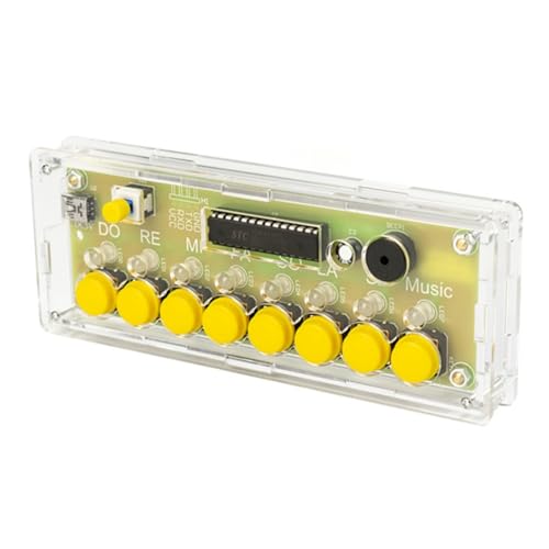 Tuesoa DIY 8-Tasten-Elektronikpiano-Bausatz 8-Tasten-Elektronikpiano-Bausatz Löten Übungs- von Tuesoa