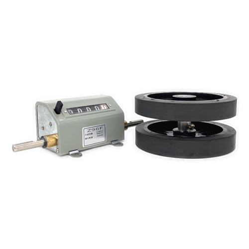 Tuesoa Längenzähler mit Rollenmeterzähler Rollenmessrad 5-Stellig Meterzähler 1 Bis 9999,9 Rollenzähler Tuesoa Längenzähler mit Rollenmeterzähler Rollenmessrad 5-Stellig Meterzähler 1 Bis 9999,9 Rollenzähler von Tuesoa