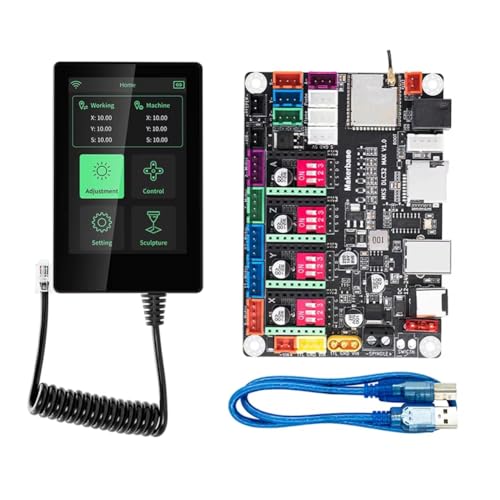 Tuesoa MKS DLC32 MAX Motherboard Lasergravurmaschine 4-Achsen-Controller für CNC-Holzbearbeitungs-Gravierteile mit 3,5-Bildschirm Tuesoa MKS DLC32 MAX Motherboard Lasergravurmaschine 4-Achsen-Controller für CNC-Holzbearbeitungs-Gravierteile mit 3,5-Bildschirm von Tuesoa