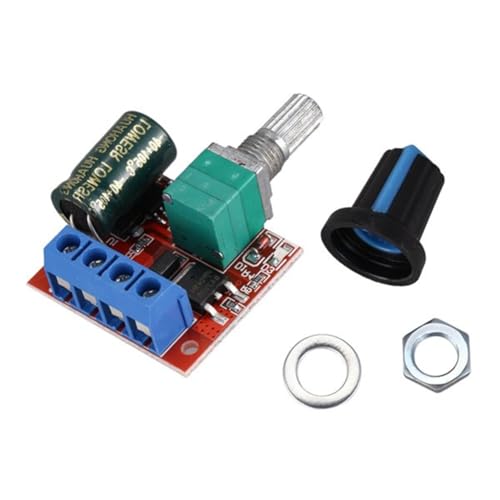 Tuesoa PWM DC-Motorregler 5V-35V Drehzahlschalter 5A Schaltfunktion LED-Dimmer von Tuesoa
