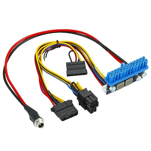 Tuesoa Solid-State-Power-, DC-DC-Leistungsplatine, Vollständiger Kabelsatz, Geeignet für DC-ATX Direct Plug-In-Leistungsplatine 120 W, 12 V Tuesoa Solid-State-Power-, DC-DC-Leistungsplatine, Vollständiger Kabelsatz, Geeignet für DC-ATX Direct Plug-In-Leistungsplatine 120 W, 12 V von Tuesoa