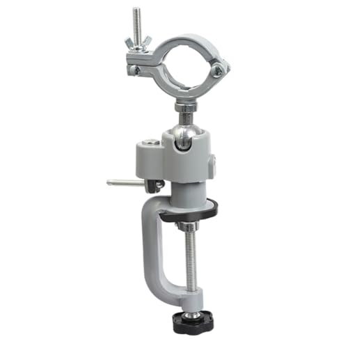 Tuesoa Tischschraubstock 360 Grad Bankdrehklemme für Schleiferhalter Elektrobohrständer, Universelle Maschinenwerkzeuge Tuesoa Tischschraubstock 360 Grad Bankdrehklemme für Schleiferhalter Elektrobohrständer, Universelle Maschinenwerkzeuge von Tuesoa