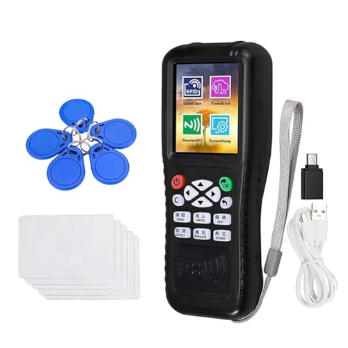Tuesoa X100 RFID NFC Smart Card Reader Writer + 5 X CUID Karte/Schlüsselbund RFID Duplizierer ID IC Karte Programmierer Verschlüsselter Schlüssel Kopierer Tuesoa X100 RFID NFC Smart Card Reader Writer + 5 X CUID Karte/Schlüsselbund RFID Duplizierer ID IC Karte Programmierer Verschlüsselter Schlüssel Kopierer von Tuesoa