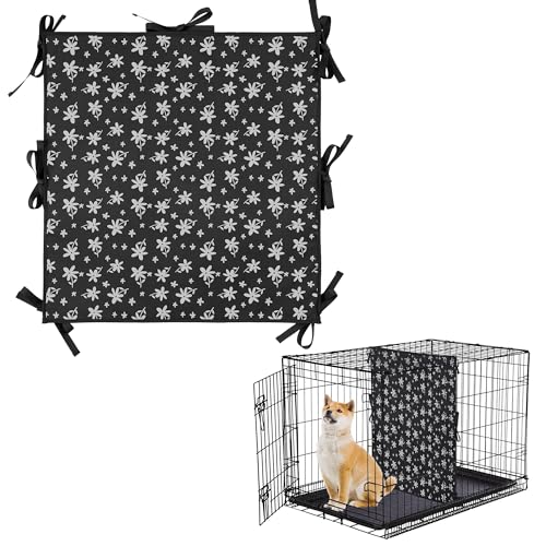 Weiche Trennwand für Hundekäfige (nur Trennwand, ohne Kiste), dicker Hundehütten-Trenner mit Bändern, Hundekäfig-Zubehör für Welpenbox-Training, 78,5 cm H x 78,9 cm B von Tuiskusa