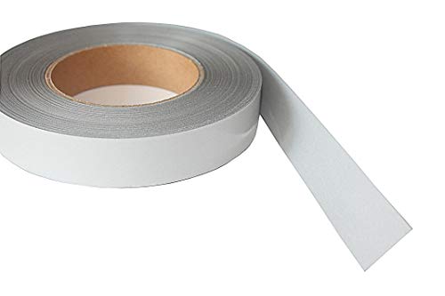 tukan-tex Reflexband zum AUFBÜGELN 25 mm breit Reflexstreifen Reflektorband Bügelbild reflektierendes (10 meter) (0,95€ / Meter) von tukan-tex