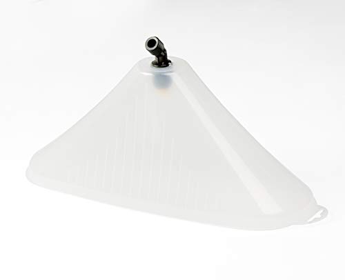 Tukan Sprühschirm 1600 E | Spritzschutz, Weiß von Tukan