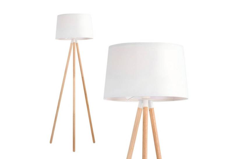 Tukrool Stehlampe Stehleuchte,lampe,Triangle Stehleuchte aus Holz, Keine Glühbirne, E27 von Tukrool