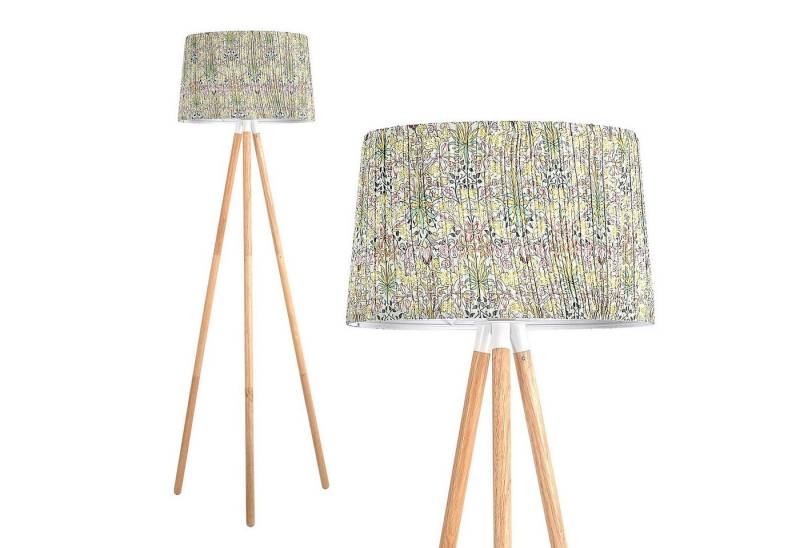 Tukrool Stehlampe Stehleuchte,lampe,Triangle Stehleuchte aus Holz, Keine Glühbirne, E27 von Tukrool