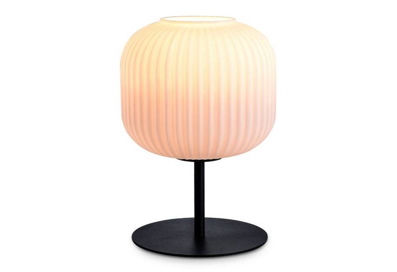 Tukrool Tischleuchte Nachttischlampe,Ein-/Ausschalter, ohne Leuchtmittel 1.8m, Warmweiß, E27,PVC Kabel, Tischlampe für Wohnzimmer Schlafzimmer von Tukrool